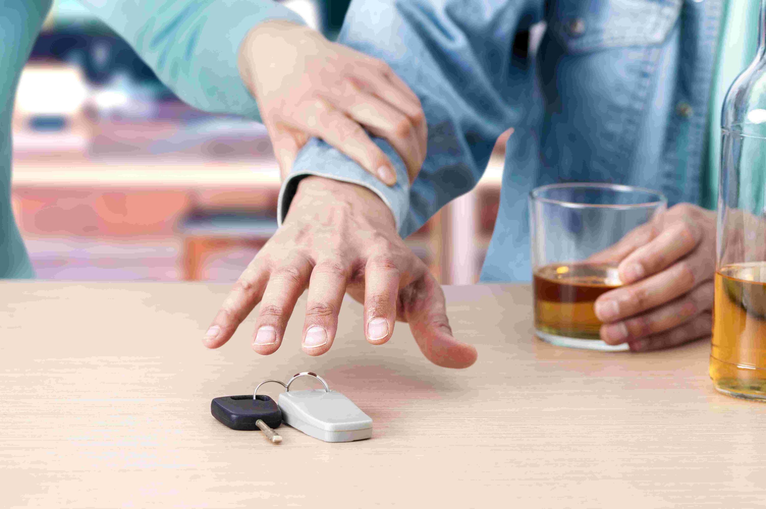 The only time you should mix alcohol with driving